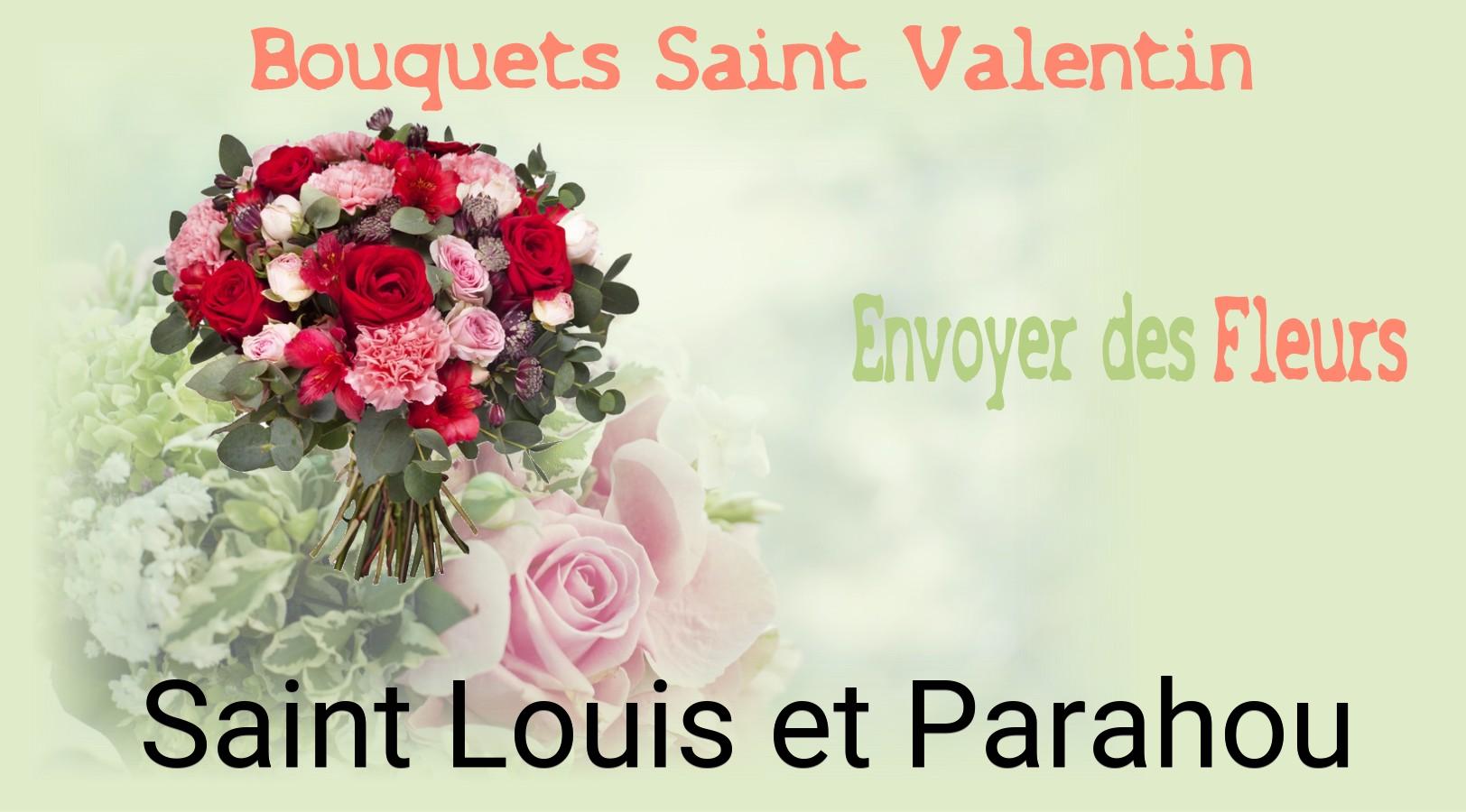 Roses de Saint-Valentin livrées à Saint-Louis-et-Parahou